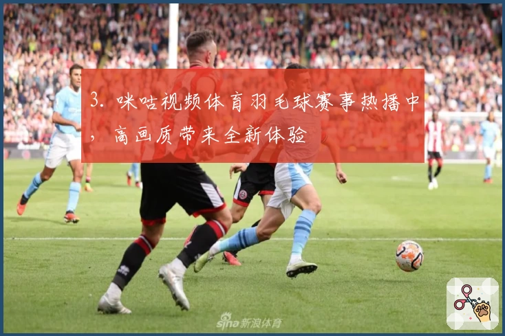 3. 咪咕视频体育羽毛球赛事热播中，高画质带来全新体验